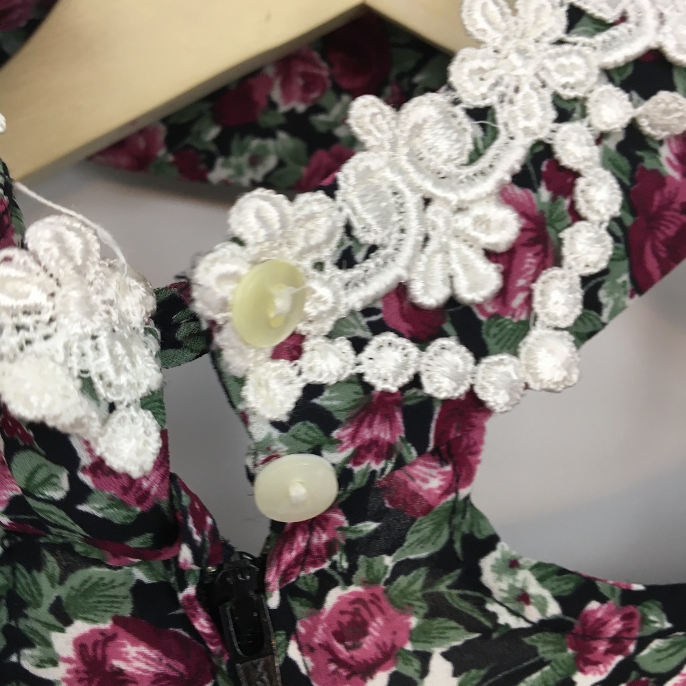 Gunne Sax Vintage Floral 70's Rare Maxi Dress - Picture 7 of 8